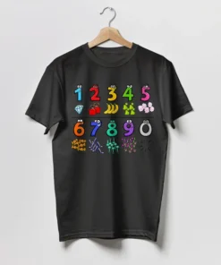 Fruits Count Numbers Day Kids T-Shirt School Maths Day Costume