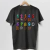 Sports Count Numbers Day Kids T-Shirt School Maths Day Costume