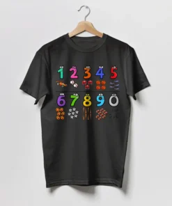 Sports Count Numbers Day Kids T-Shirt School Maths Day Costume