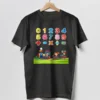 Numbers Day T-Shirt School Maths Day Costume Digits In Train