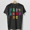 Numbers Day T-Shirt School Maths Day Costume Monster Digits